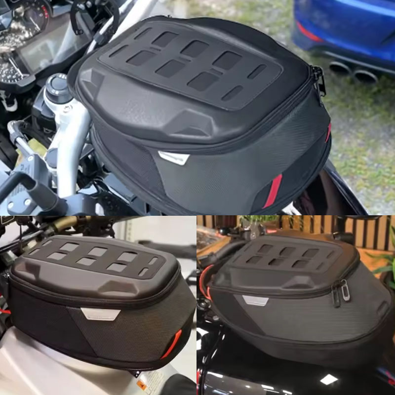 Magnetic Tank Bag - Bolsa de Depósito para Motocicleta, Magnética,