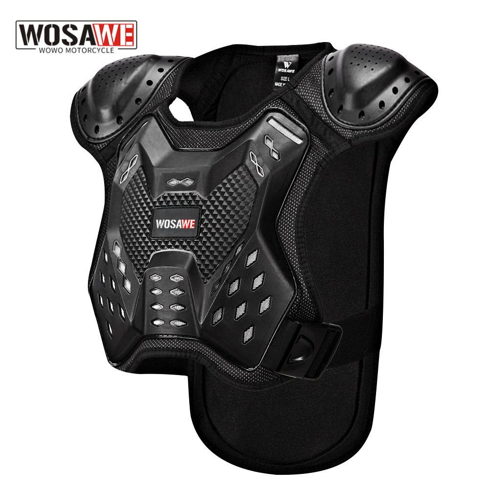 Motorcycle Gear Kids - Chaleco Protector de Pecho para Niños