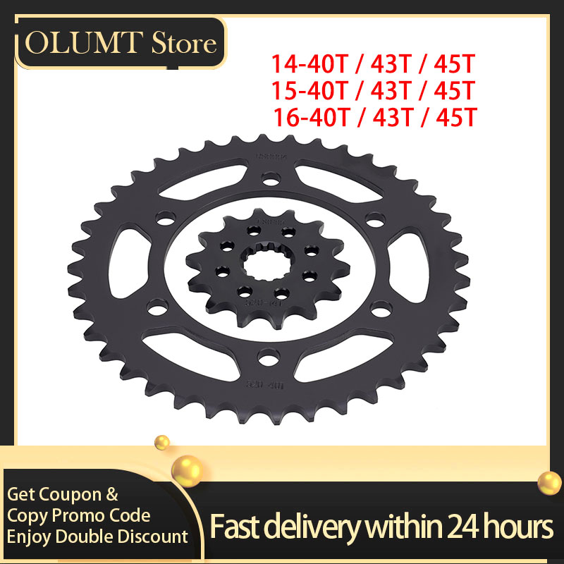 Motorcycle Gear Usa - 520 cadena 14T 15T 16T 43T