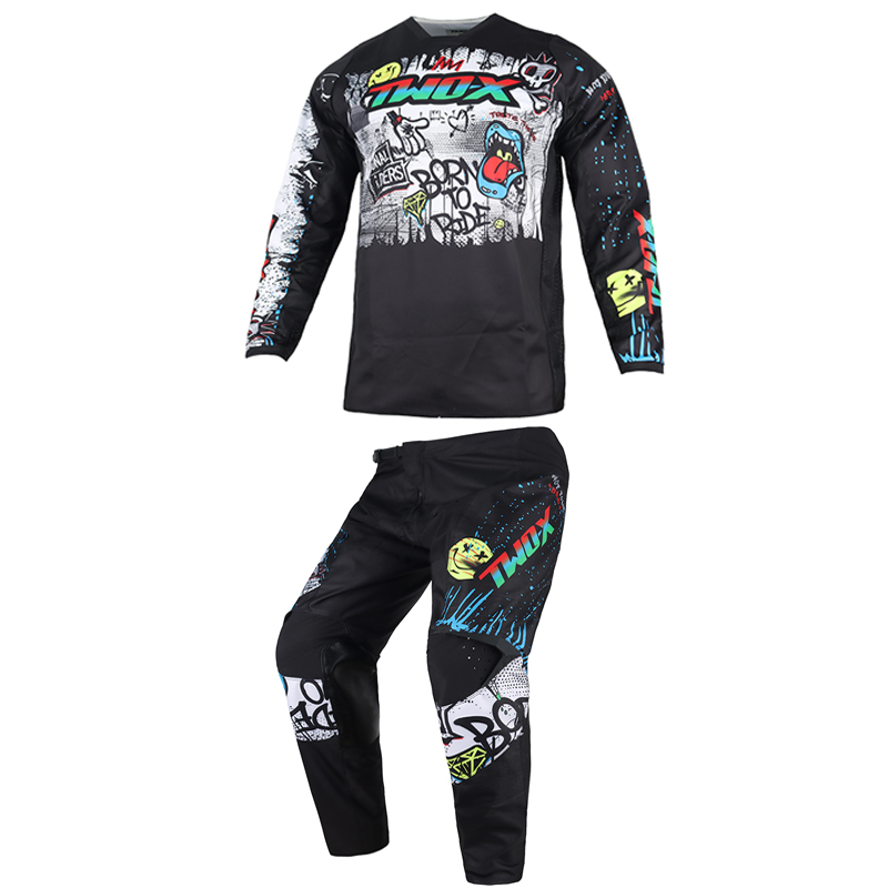 Motorcycle Gear Kids - Conjunto de Ropa de Motocross para