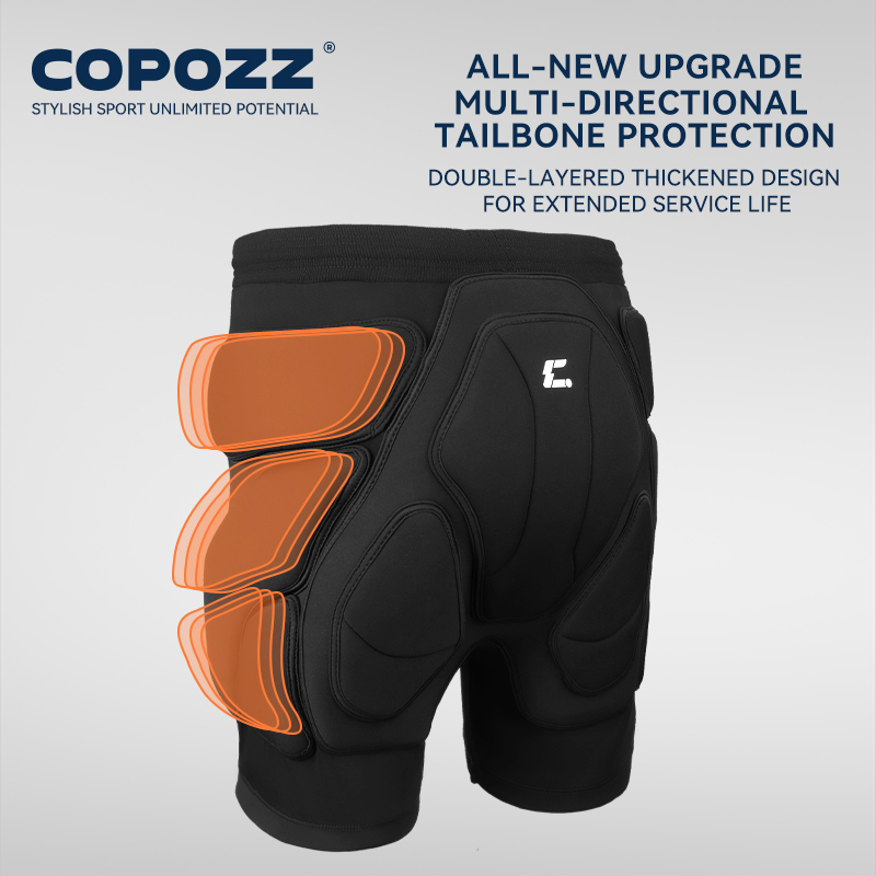 Motorcycle Gear - Rodilleras de Esquí COPOZZ Mejoradas, Protector