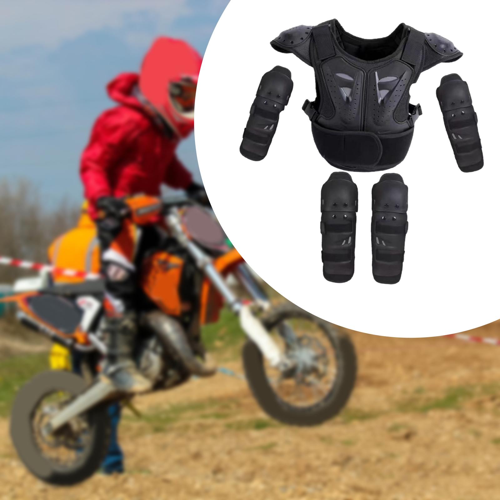 Motorcycle Gear Kids - Traje Protector de Motocicleta para Niños,