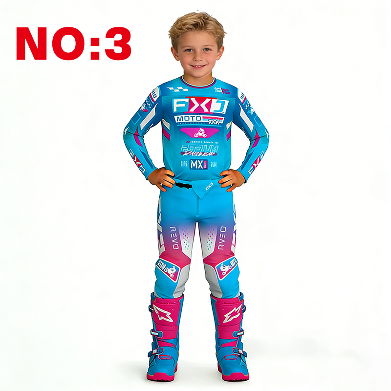Conjunto de motocross para niñ - Motorcycle Gear Kids reseña y precio