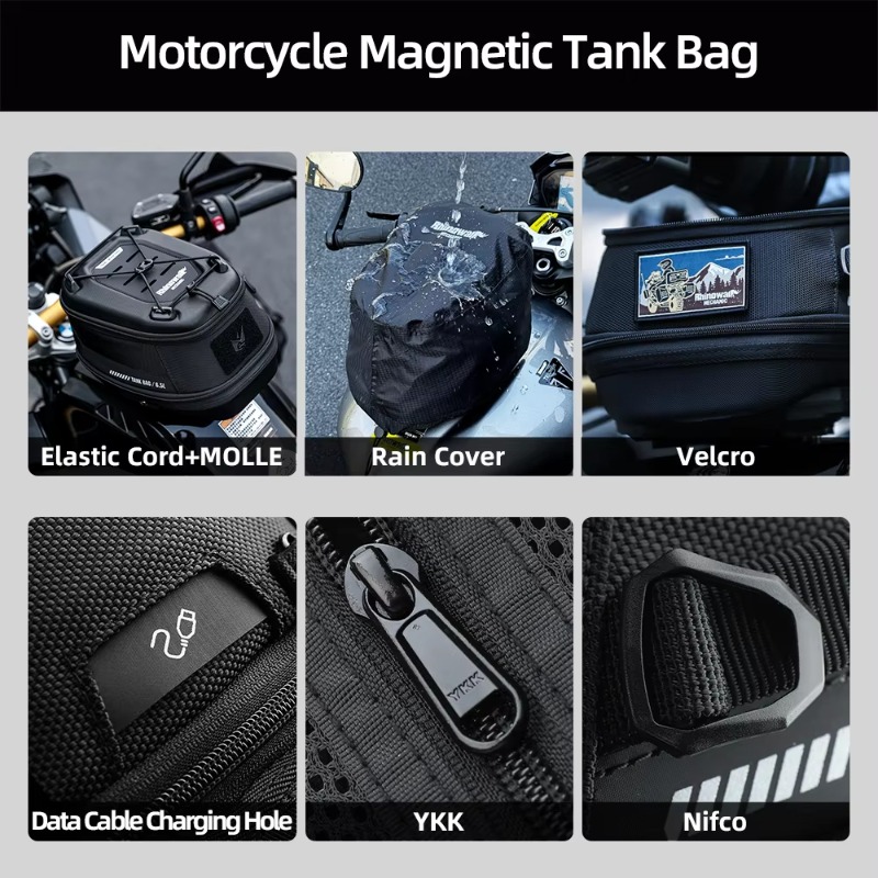 Bolsa Magnética para Tanque de - Magnetic Tank Bag reseña y precio