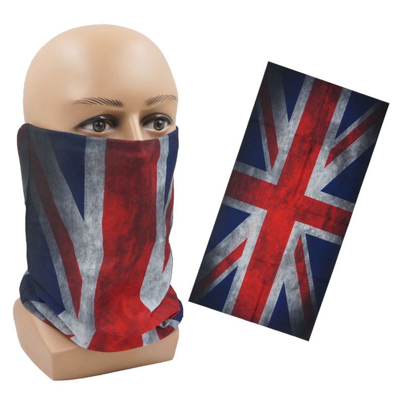 Bandana con banderas nacionale - Motorcycle Gear Uk reseña y precio