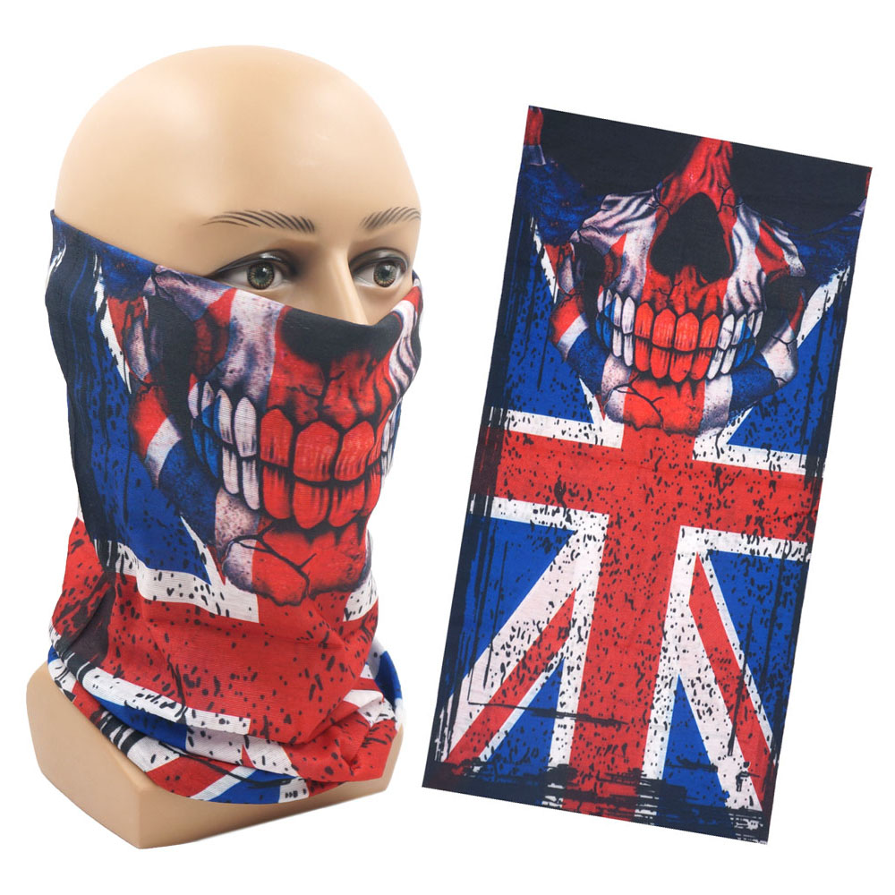 Bandana con banderas nacionale - Motorcycle Gear Uk reseña y precio