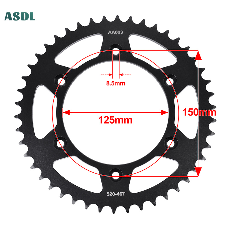 Piñón Delantero y Trasero para - Motorcycle Gear Usa reseña y precio