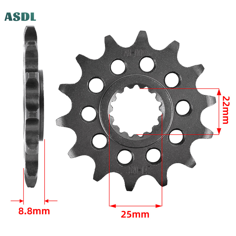 Piñón Delantero y Trasero para - Motorcycle Gear Usa reseña y precio
