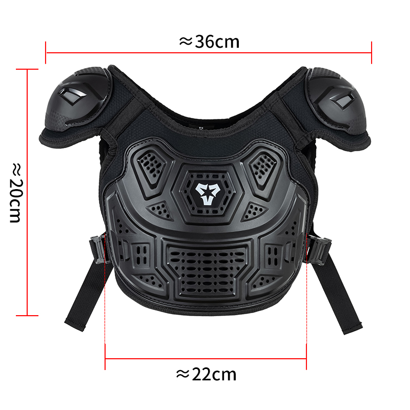Armadura corporal para motocic - Motorcycle Gear Kids reseña y precio
