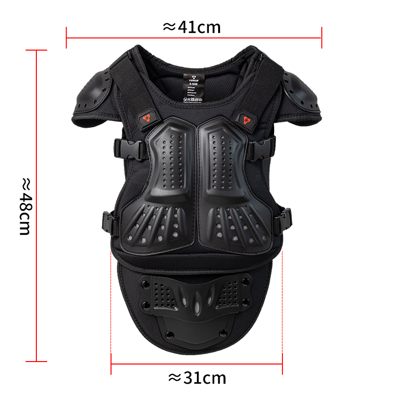 Armadura corporal para motocic - Motorcycle Gear Kids reseña y precio