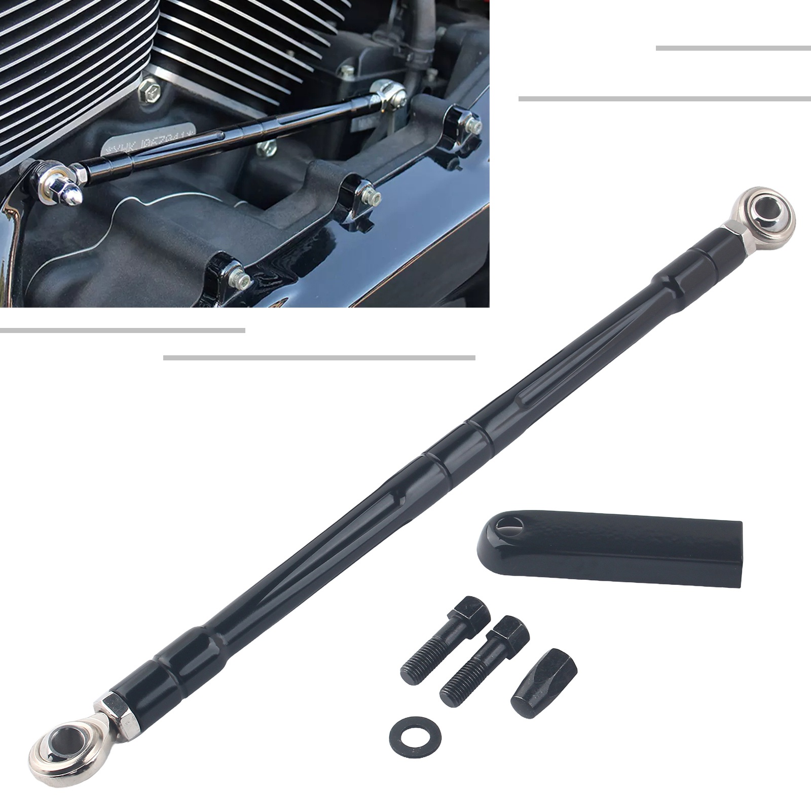 Varilla redonda de enlace de c - Motorcycle Gear Linkage Rod reseña y precio