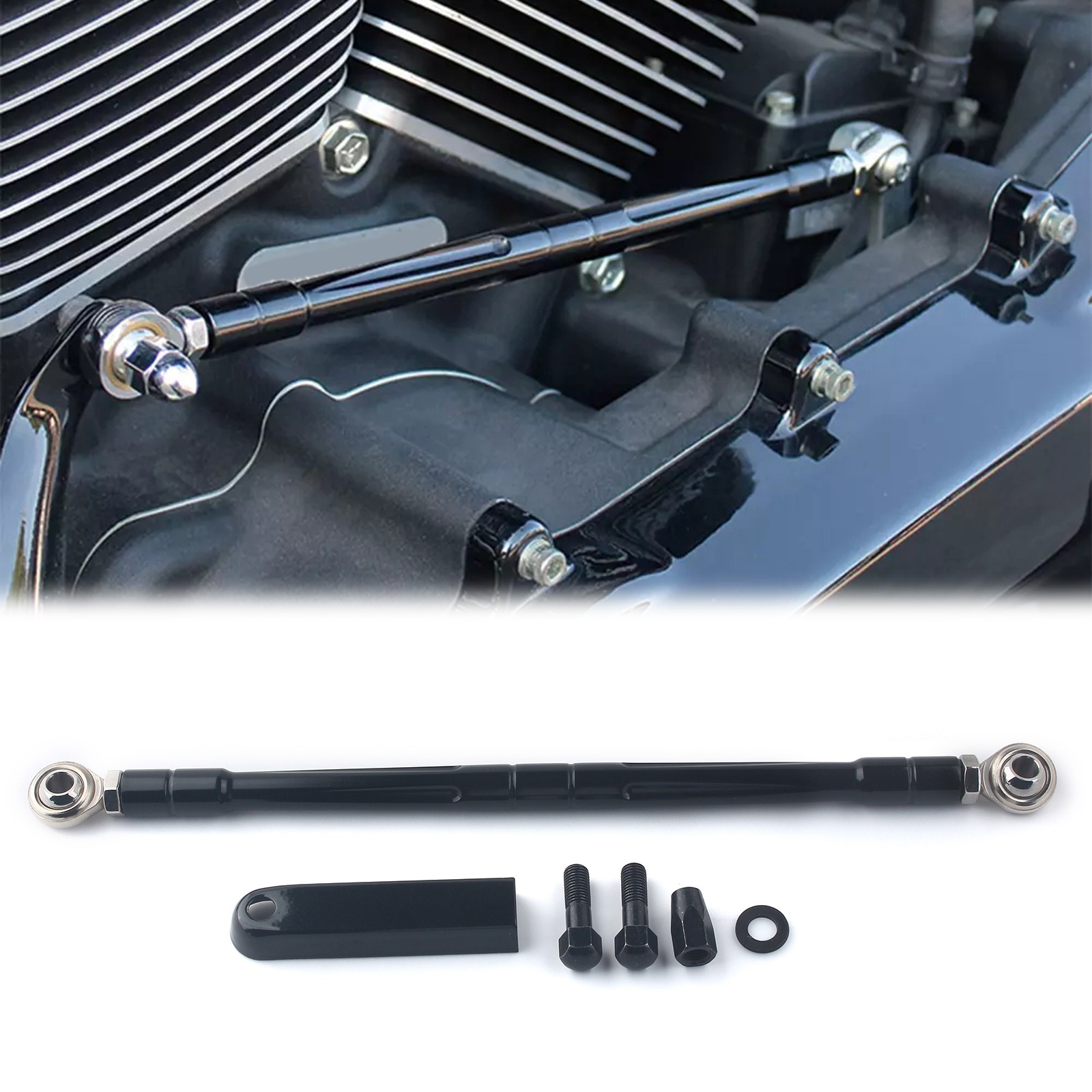 Varilla redonda de enlace de c - Motorcycle Gear Linkage Rod reseña y precio