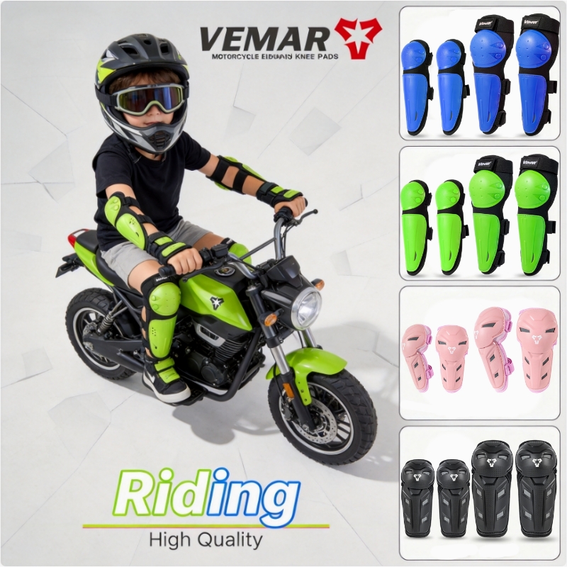 VEMAR Juego de Rodilleras y Co - Motorcycle Gear Kids reseña y precio