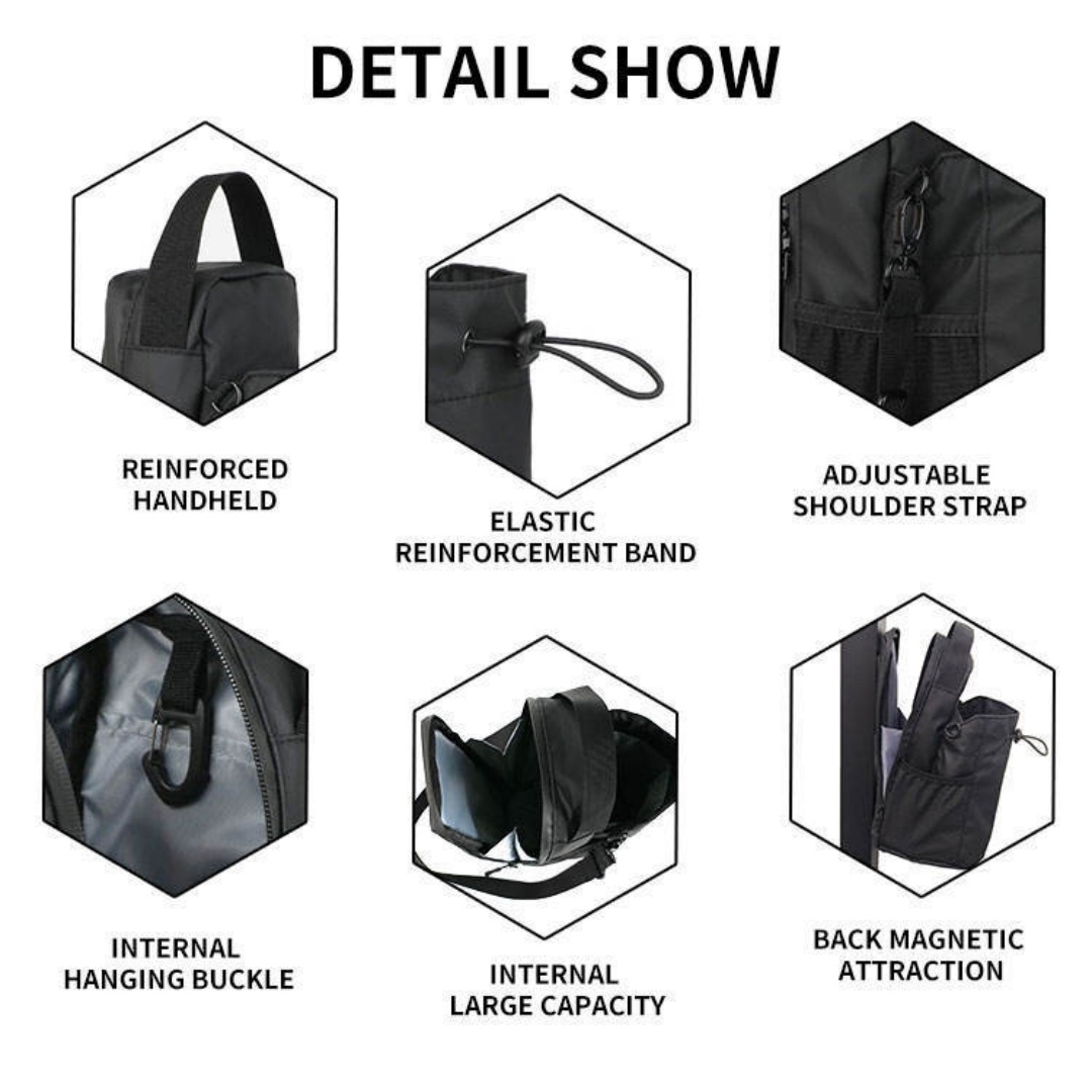 Bolsa magnética para botella d - Magnetic Tank Bag reseña y precio
