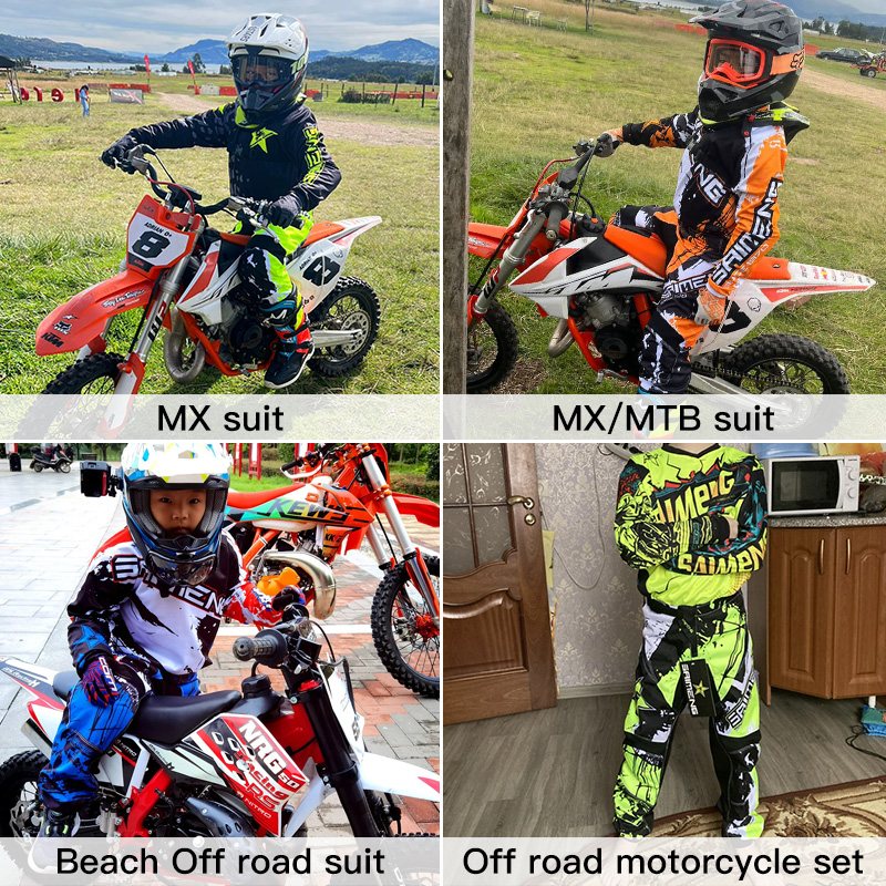 Traje de Enduro para Niños, Eq - Motorcycle Gear Kids reseña y precio